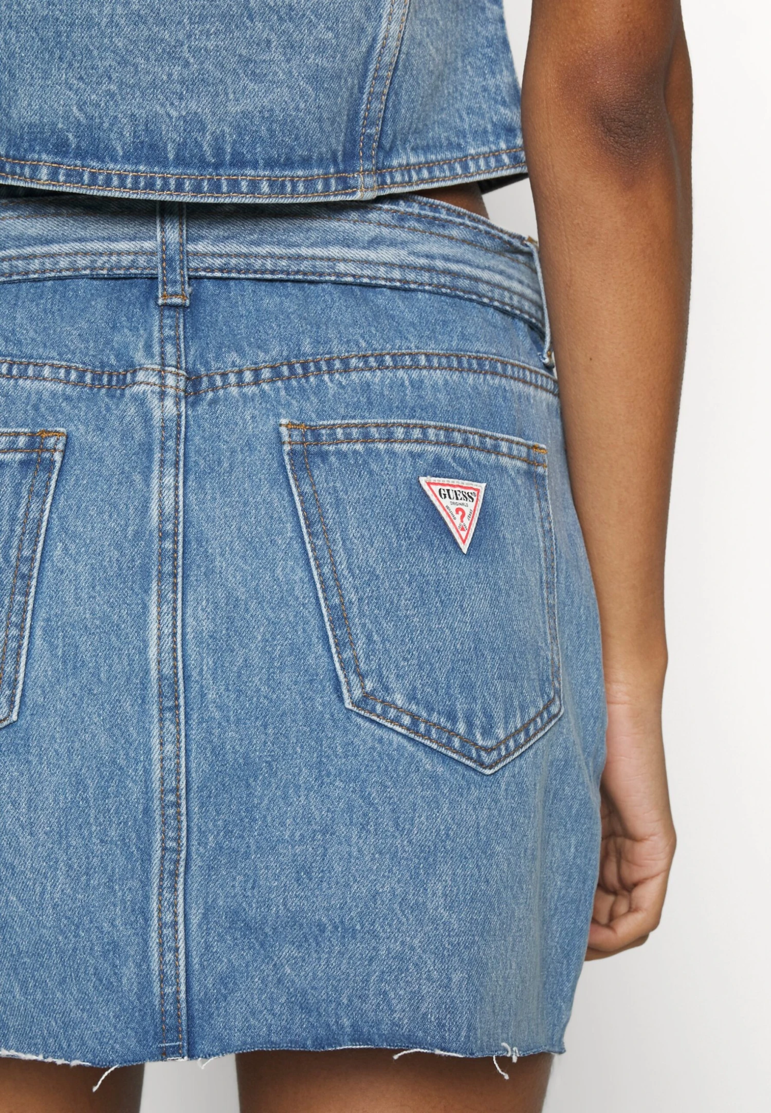 Go Elle Denim Belt S; Go Elle Denim Belt Skirt - Mini Skirt 5 Go Elle Denim Belt S; Go Elle Denim Belt Skirt - Mini Skirt - Image 5