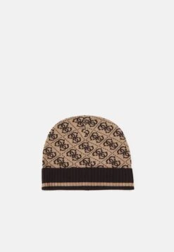 Guess VEZZOLA BEANIE UNISEX - Beanie - Black/dark Black -Guess Clothing Sale 2a35be20b9584e26b225f77667f215c6 1