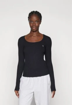 Guess COLETTE TOP - Long Sleeved Top - Black