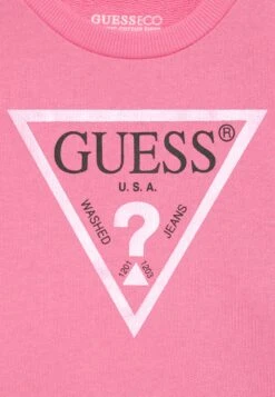 Guess BABY TODDLER KIDS CORE - Sweatshirt - Jelly Pink -Guess Clothing Sale 2add48733ea14d21a056ab7aed253f47
