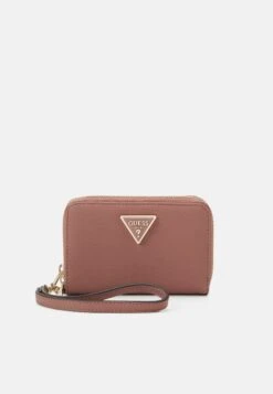 Guess Meridian Medium Zip Around - Wallet - Rosewood