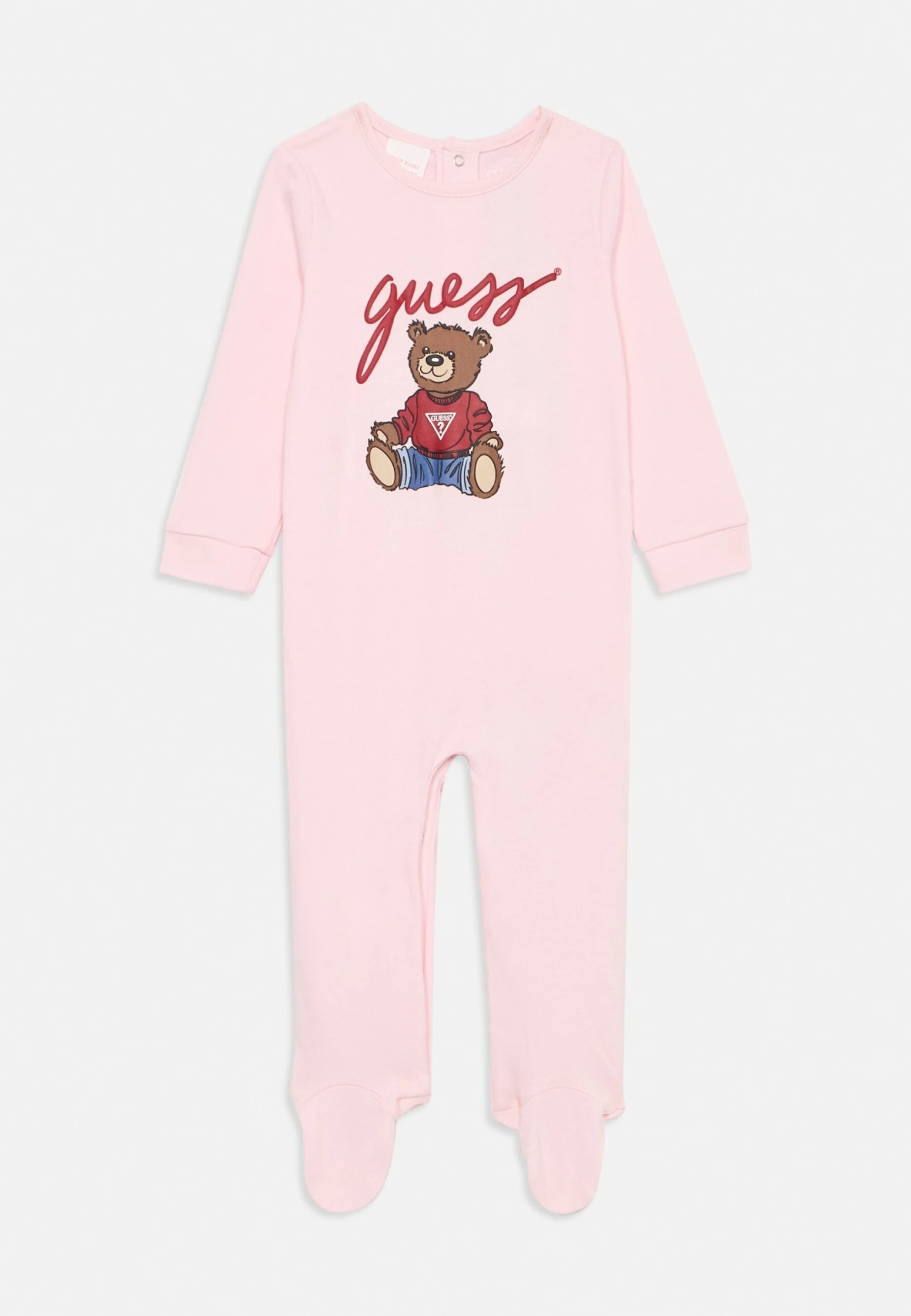 Guess BABY INTERLOCK OVERALL UNISEX - Sleep Suit - Smart Blue 4 Guess BABY INTERLOCK OVERALL UNISEX - Sleep Suit - Smart Blue - Image 4