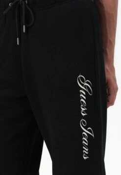 JOGGER SCRIPT - Tracksuit Bottoms - Jet Black -Guess Clothing Sale 2cb0f3c8b99c4378b975ec63eab3a1f6