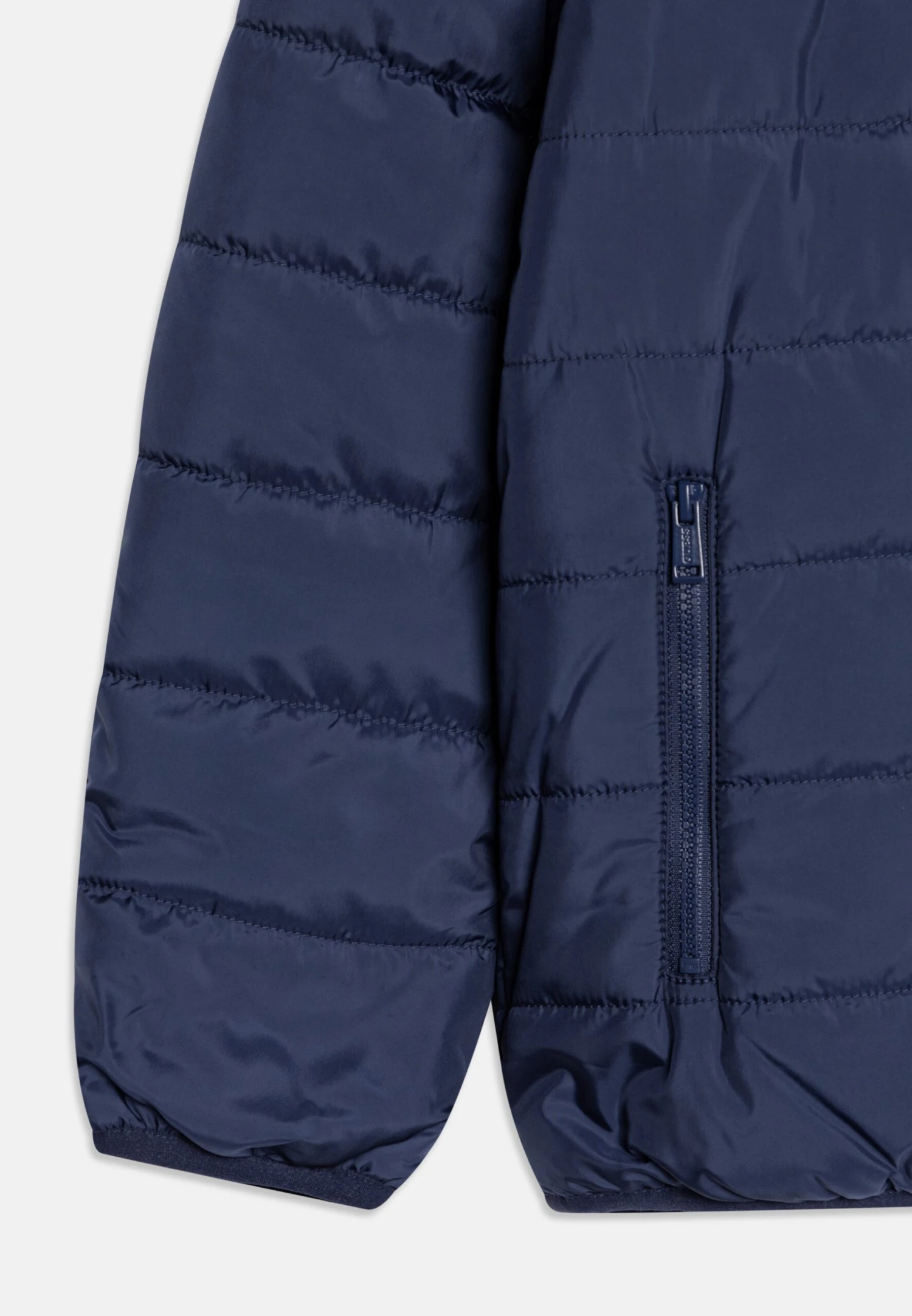 Guess CORE JUNIOR HOODED PADDED PUFFER ZIP UNISEX - Winter Jacket - Cave Blue 3 Guess CORE JUNIOR HOODED PADDED PUFFER ZIP UNISEX - Winter Jacket - Cave Blue - Image 3