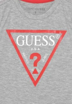Guess Toddler Core - Print T-Shirt - Light Heather Grey -Guess Clothing Sale 2e09bdf0bb8748ca980e288be9aac551