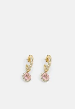 Guess KNOT YOU - Earrings - Yellow Gold-coloured/pink