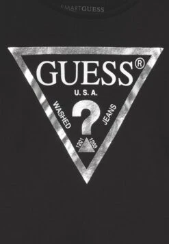 Guess Toddler Core - Print T-Shirt - Jet Black -Guess Clothing Sale 2eef0368a6bd4a3191474c05254ef3e5