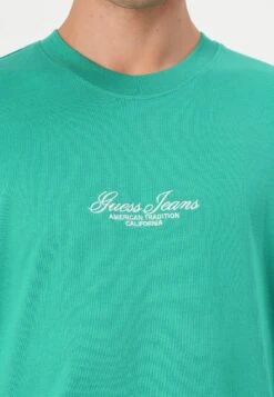 TEE - Print T-shirt - Green Leafs -Guess Clothing Sale 2f5d15380b8b40499db6a7f03e36582f