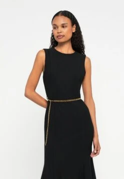 LIA CREW NECK FLARE DRESS - Day Dress - Jet Black -Guess Clothing Sale 3128f1720a574bf3af3b925ff92b1a19