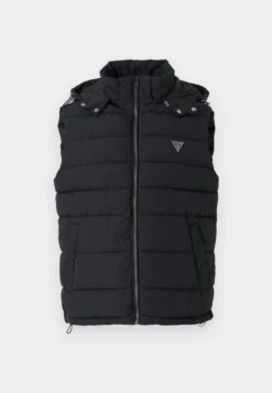 Guess LIGHT VEST - Waistcoat - Jet Black -Guess Clothing Sale 31d390121a7f4dcdbc798d4bb080ad79 1