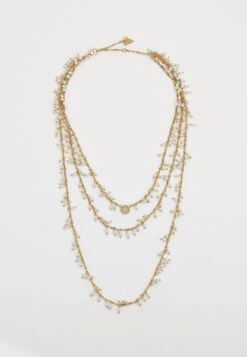 Guess PORTOVENERE - Necklace - Yellow Gold-coloured/white