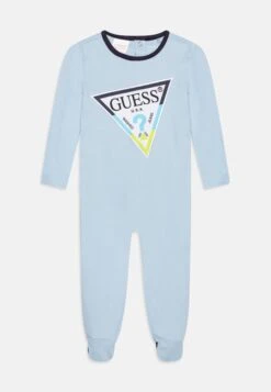 Guess BabyInterlock Overall - Baby Gifts - Frosted Blue