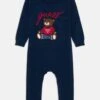 Guess BABY OVERALL UNISEX - Jumpsuit - Secret Blue