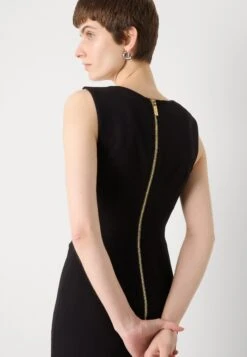 ZIP MIDI DRESS - Jersey Dress - Black -Guess Clothing Sale 3331c58638684cee9cc5f386349364b0