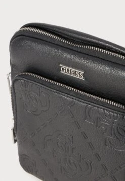 Guess BOSTON CROSSBODY FLAT - Cross Body Bag - Black -Guess Clothing Sale 336fb0cf74c64aeba4f0950865eb65c5
