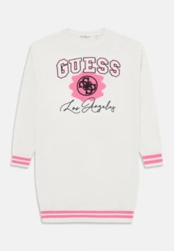 Guess JUNIOR DRESS - Jumper Dress - Pure White