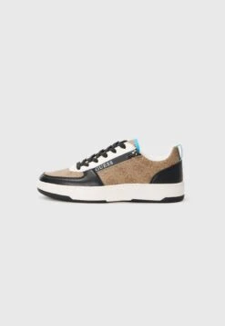 Guess VENKO - Trainers - Beige/brown/black