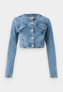 Guess GEMMA CROP JACKET - Denim Jacket - Sunset Bliss -Guess Clothing Sale 34435025884744c6a63bd771d6f1822e