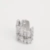 Guess CHANDELIER - Single Earring - Silver-coloured