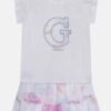 Guess Newborn Set - Print T-Shirt - Pure White