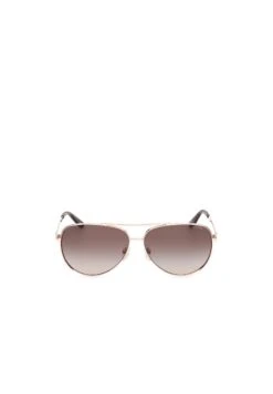 Guess Sunglasses - Shiny Rose Gold Gradient Brown -Guess Clothing Sale 35346518c1dd4f9eb803592ccc8d3a68