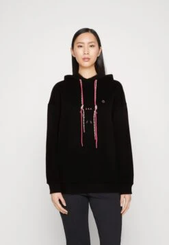 Guess Hoody Triangle - Sweatshirt - Jet Black