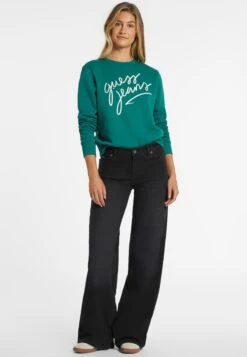 WIDE - Wide Leg - Schwarz -Guess Clothing Sale 35bacc6d67a34aa9a0043f0dfbeeb187