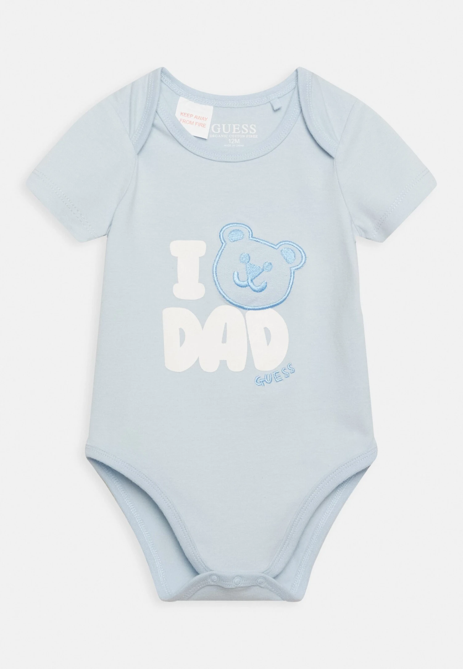 Guess Newborn Unisex2Pack Set- Baby Gifts - Frosted Blue 2 Guess Newborn Unisex2Pack Set- Baby Gifts - Frosted Blue - Image 2