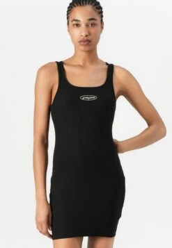TANK SLIM EMBRO - Shift Dress - Schwarz -Guess Clothing Sale 370b862100d14294b726c8c18efc14d9