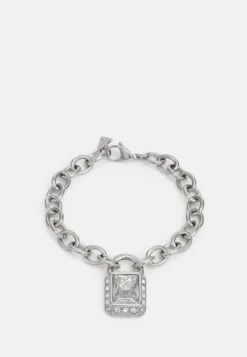 Guess Shiny Padlock - Bracelet - Silver-Coloured