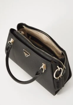 Guess NOELLE II LUXURY SATCHEL - Handbag - Black -Guess Clothing Sale 38359cdda85b4e4dae86111bac558def