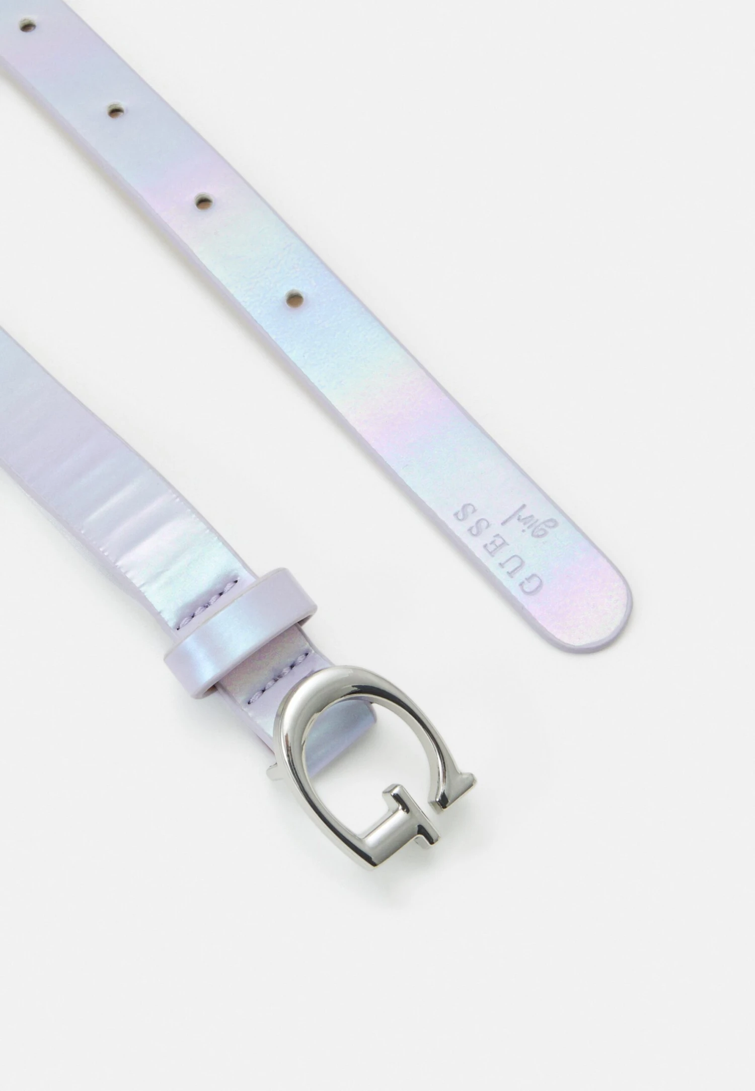 Guess Unisex - Belt - Foil Iridescent Blue 2 Guess Unisex - Belt - Foil Iridescent Blue - Image 2