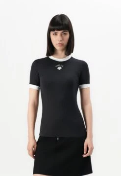 Guess MINI ROSE - Print T-shirt - Jet Black