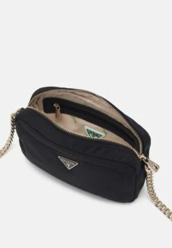 Guess Eco Gemma Camera Bag - Across Body Bag - Black -Guess Clothing Sale 38c3e5f35c6149978fcf6a0c1fecc28c