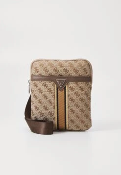 Guess MILANO CROSSBODY FLAT - Cross Body Bag - Sand/military Green -Guess Clothing Sale 39683190eb914d36ae3fe9fda0f731b5