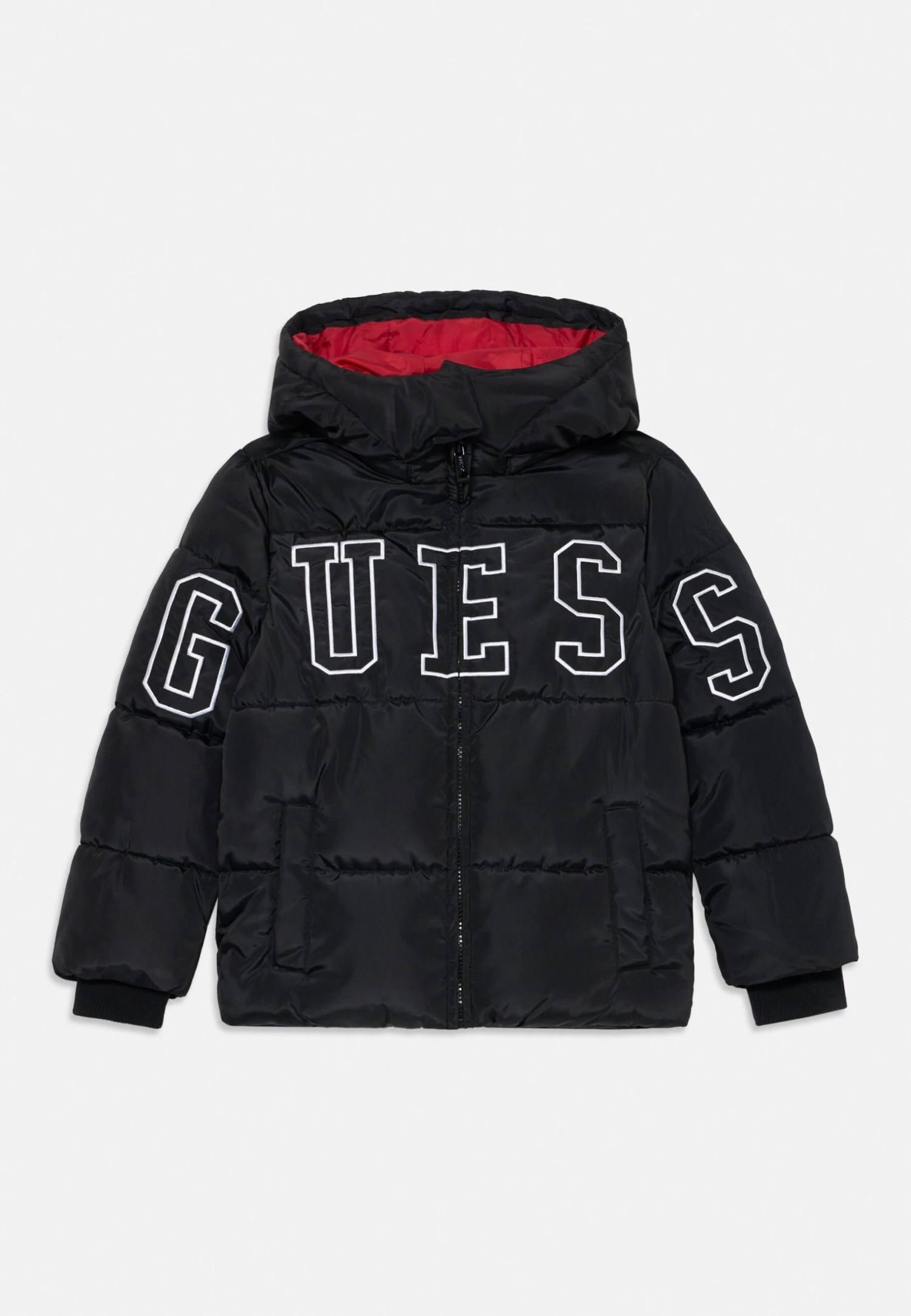 Guess PUFFER W/ZIP - Winter Jacket - Jet Black 1 Guess PUFFER W/ZIP - Winter Jacket - Jet Black