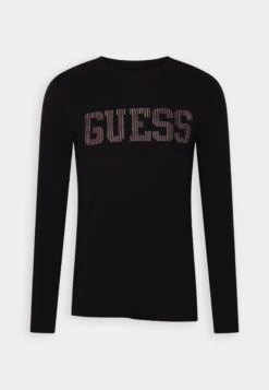 Guess Ermak Cn- Long Sleeved Top - Jet Black -Guess Clothing Sale 3a1299be374d4e28ab1aa1afb48e8bb1