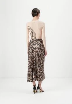 Guess SIBILLA LONG SKIRT - A-line Skirt - Brown -Guess Clothing Sale 3a13759e417d44c5a2aa0d420fbb997d