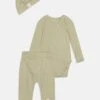Guess Beanie Hat Pants Unisex Set - Baby Gifts - Light Matcha