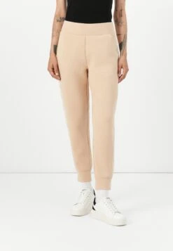 Guess NEW VICTOIRE PANT - Tracksuit Bottoms - Cameo Beige