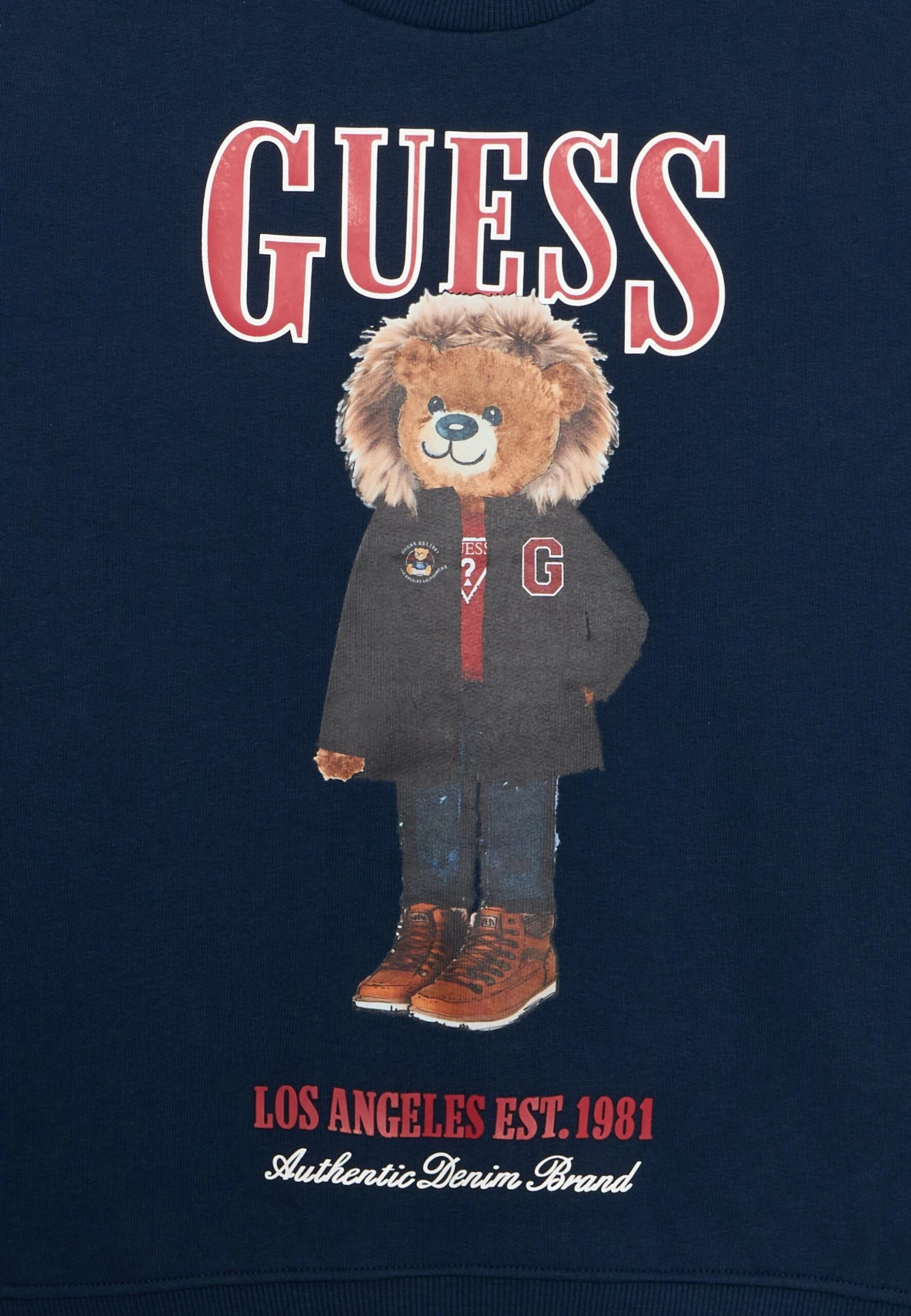 Guess JUNIOR ACTIVE TOP - Sweatshirt - Secret Blue 3 Guess JUNIOR ACTIVE TOP - Sweatshirt - Secret Blue - Image 3