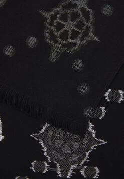 Guess ZALINA UNISEX - Scarf - Black -Guess Clothing Sale 3b2efa870a5a461f9b52eb820189a718