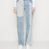 Go Sarah Colorblock Carpenters - Relaxed Fit Jeans - Rufus Lt Wash