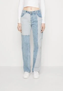 Go Sarah Colorblock Carpenters - Relaxed Fit Jeans - Rufus Lt Wash