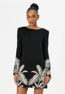 Guess ANGELE PLACED MINI DRESS - Cocktail Dress / Party Dress - Jet Black -Guess Clothing Sale 3c30ad3b99304b6c8bd7fd100d4b931f