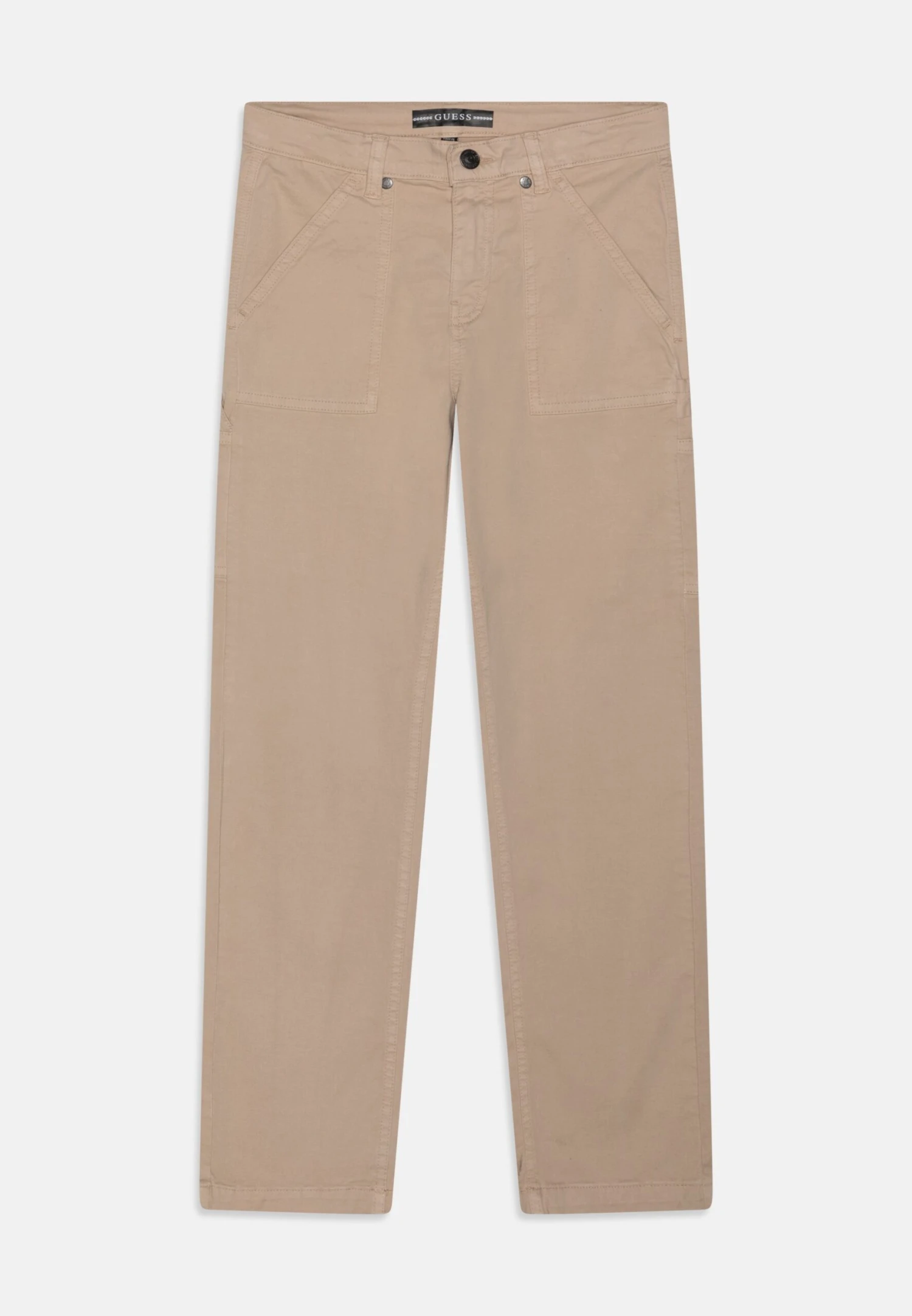 Guess Junior Broken Oversize Pant - Trousers - Pasadena Stone 1 Guess Junior Broken Oversize Pant - Trousers - Pasadena Stone