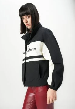 WINDBREAKER JACKET - Light Jacket - Black -Guess Clothing Sale 3d0aea3cc6e44e629137150df0dad4ab