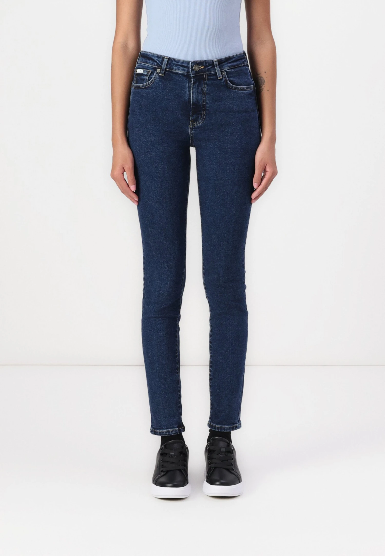HIGH RISE - Jeans Skinny Fit - Blue 1 HIGH RISE - Jeans Skinny Fit - Blue