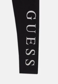 Guess JUNIOR CORE - Leggings - Trousers - Jet Black -Guess Clothing Sale 3d2821280f07443b9d81556a71a60a04