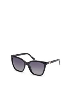 Guess GU00191 - Sunglasses - Shiny Black Smoke Polarized